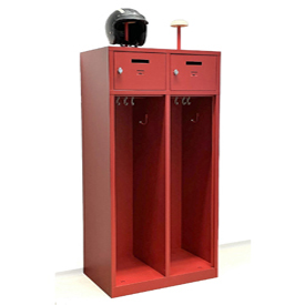 Feuerwehr Spind 50 cm Abteilbreite 